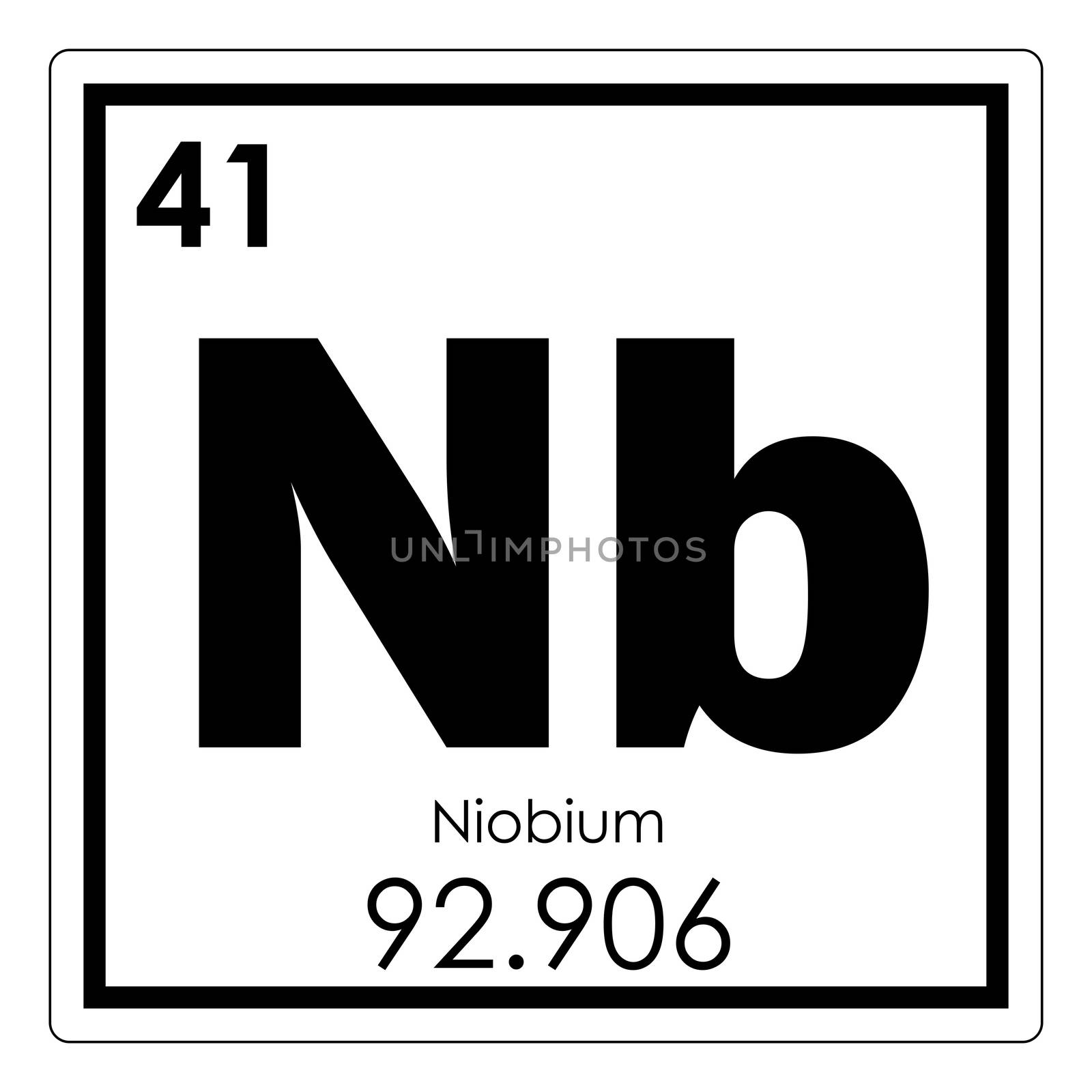 Niobium chemical element by tony4urban