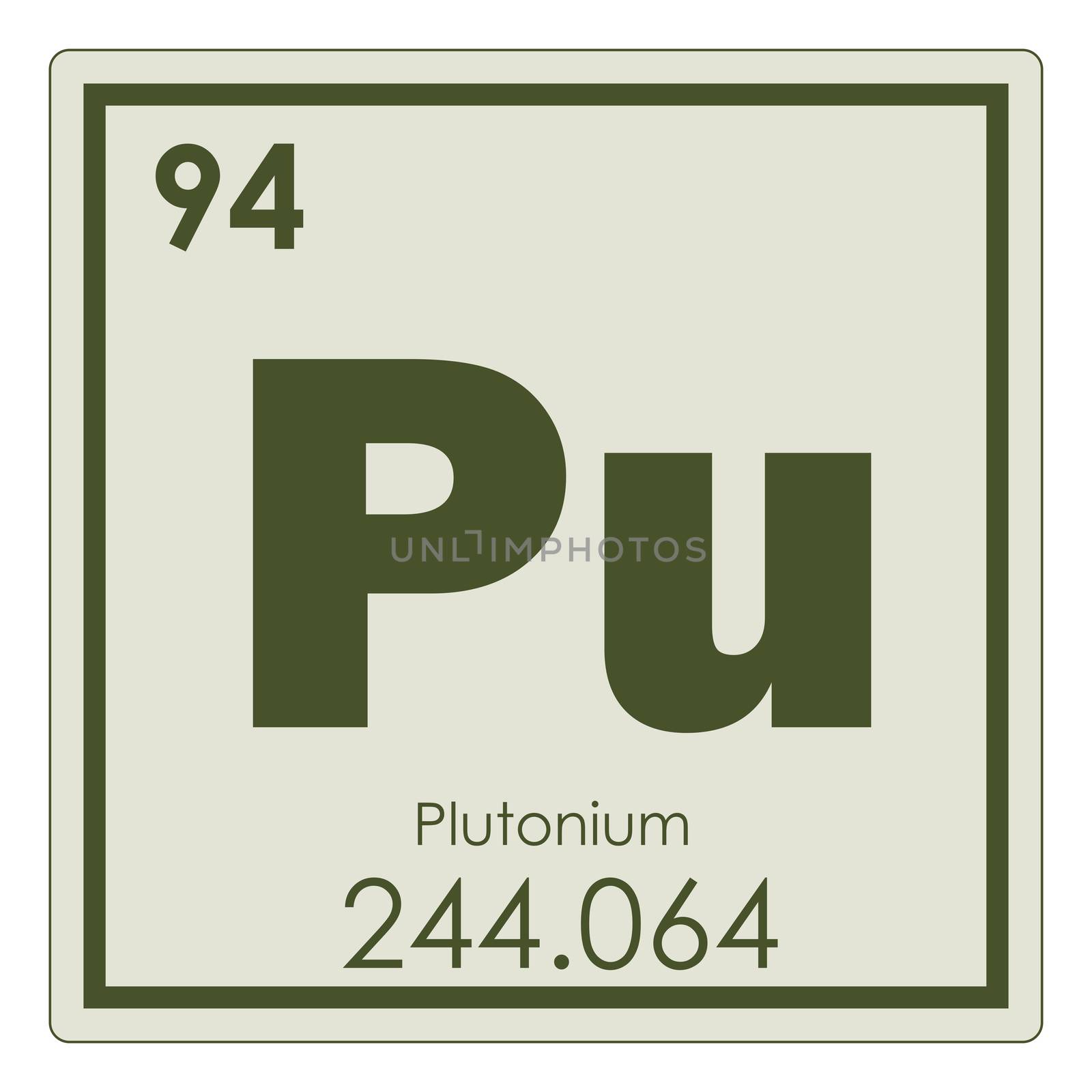 Plutonium chemical element by tony4urban