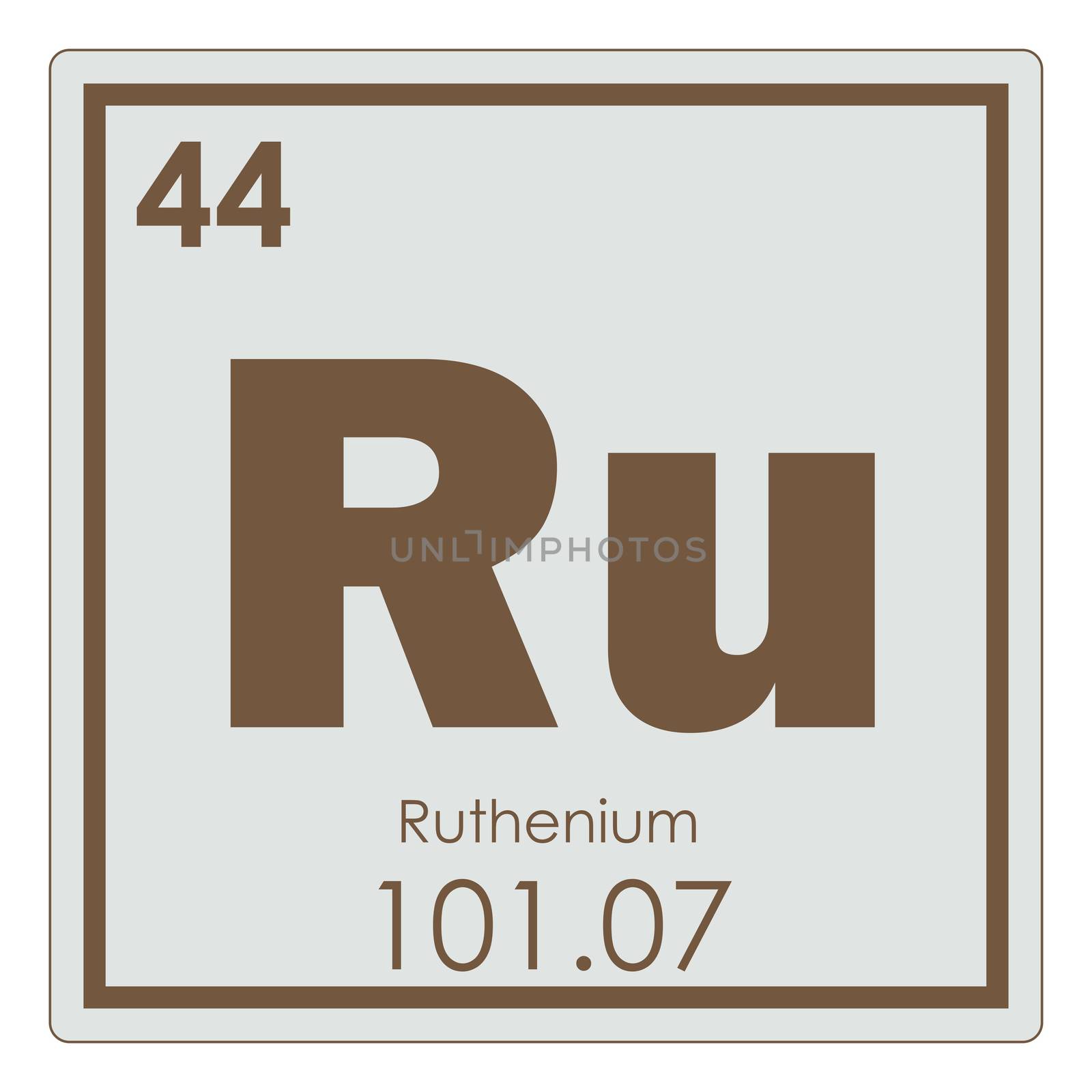 Ruthenium chemical element by tony4urban
