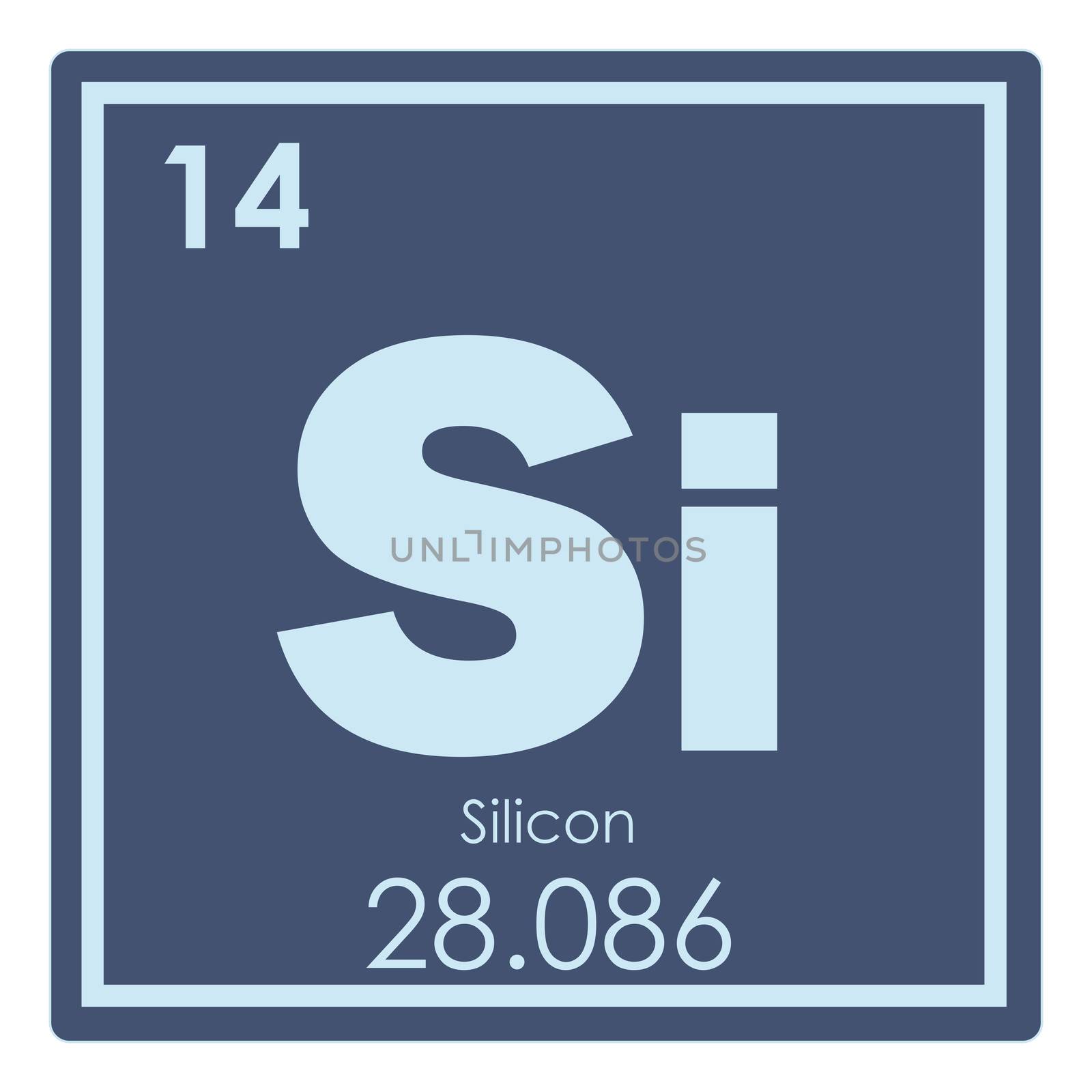 Silicon chemical element by tony4urban