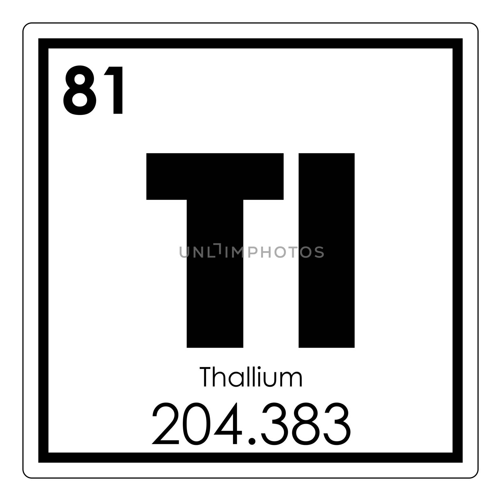 Thallium chemical element by tony4urban
