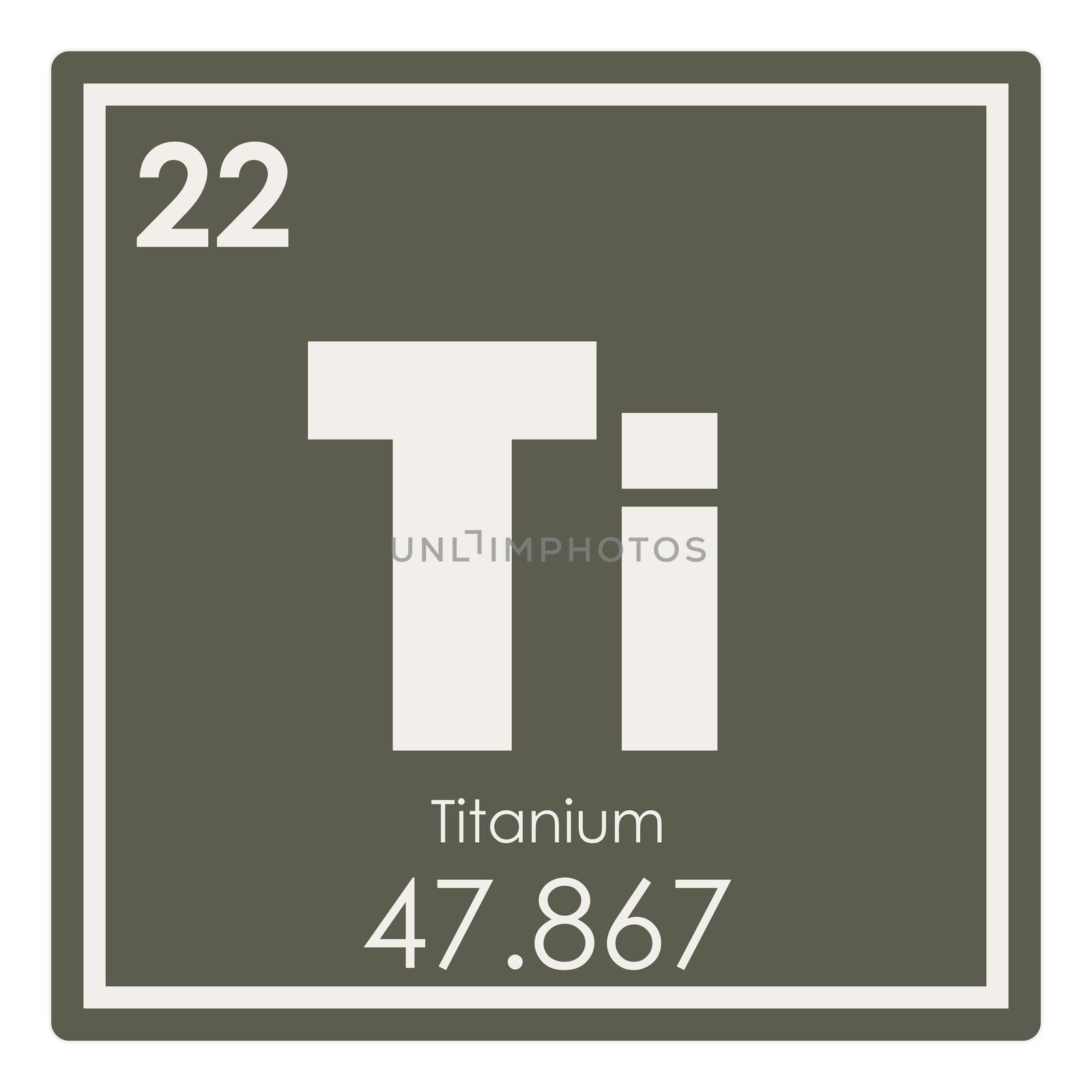 Titanium chemical element by tony4urban