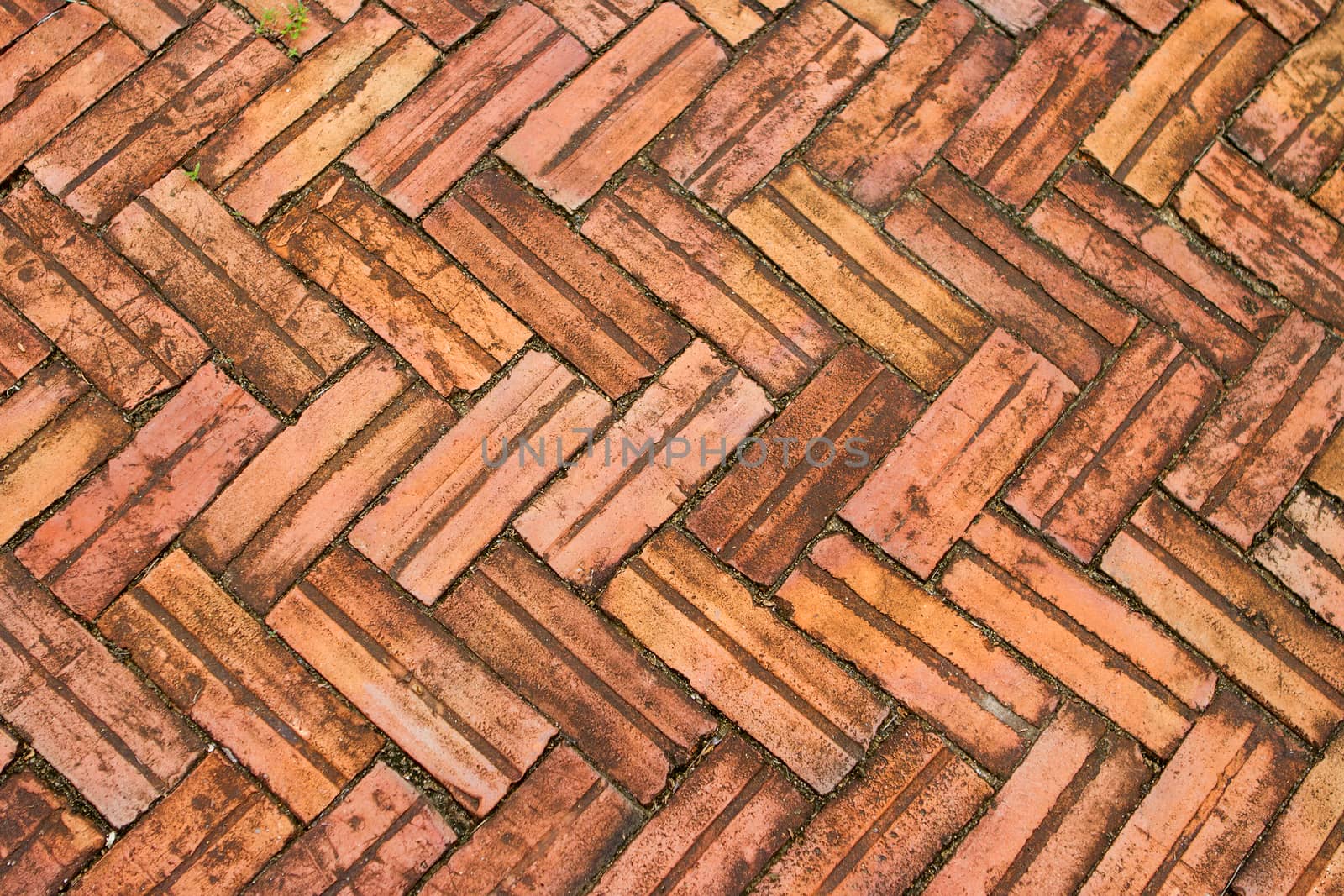 Brick brown brick pattern