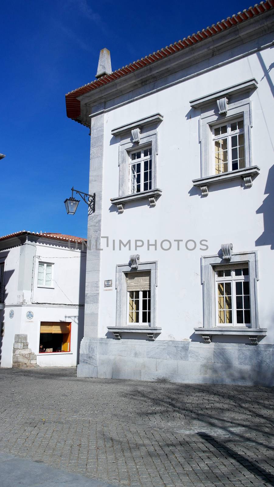 Detail of a building, Beja, Alentejo, Portugal by tiagoladeira