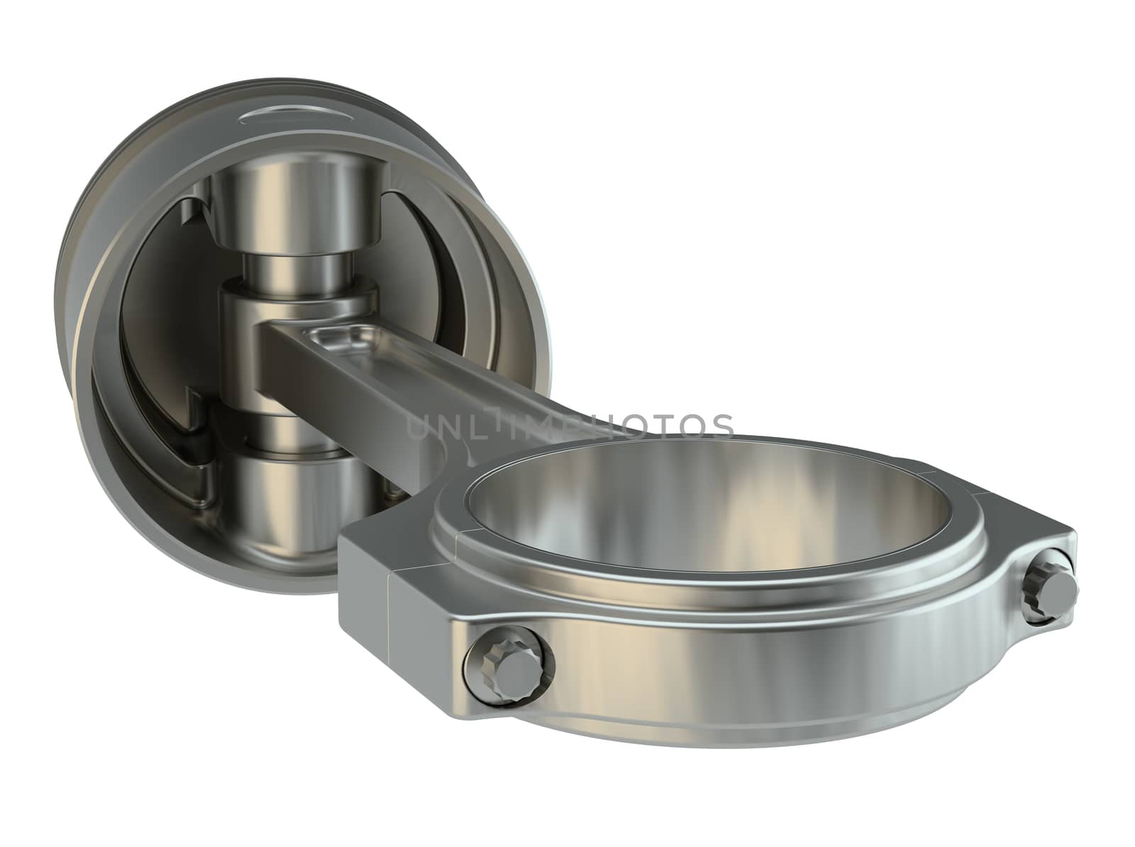 Piston with connecting rod by cherezoff