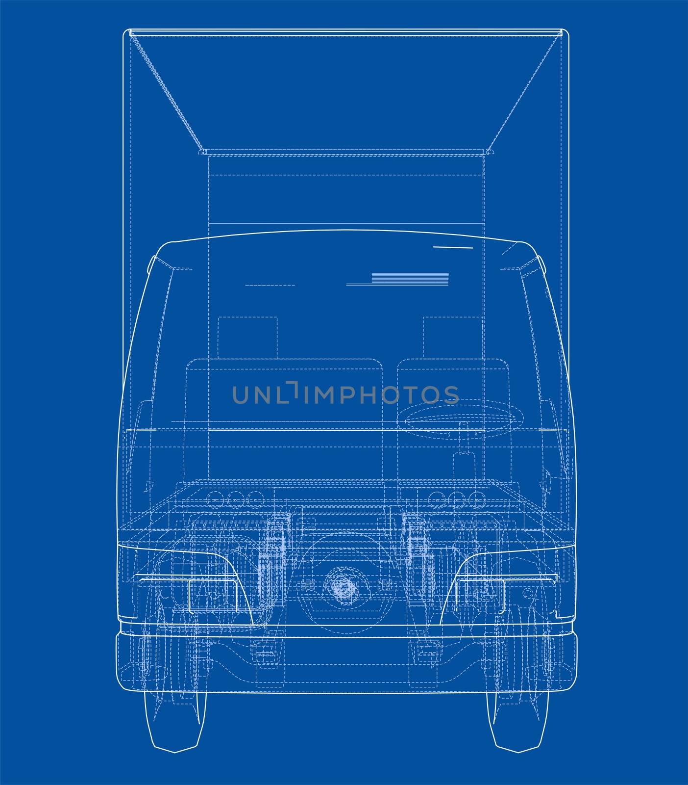Concept mini truck sketch by cherezoff