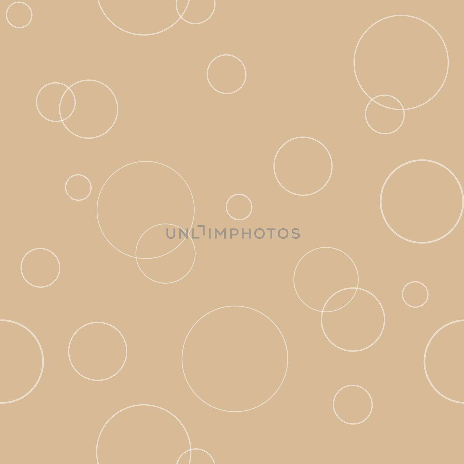 Seamless summer pattern texture with bubble blower. Geometric ornament with circles
