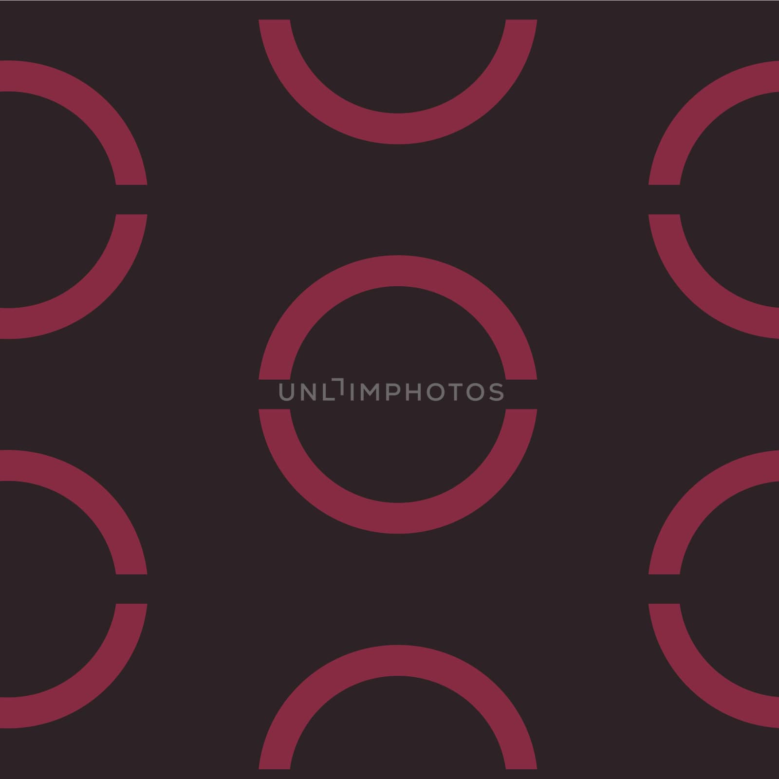 Seamless geometric background with round elements. background. Dark tone.