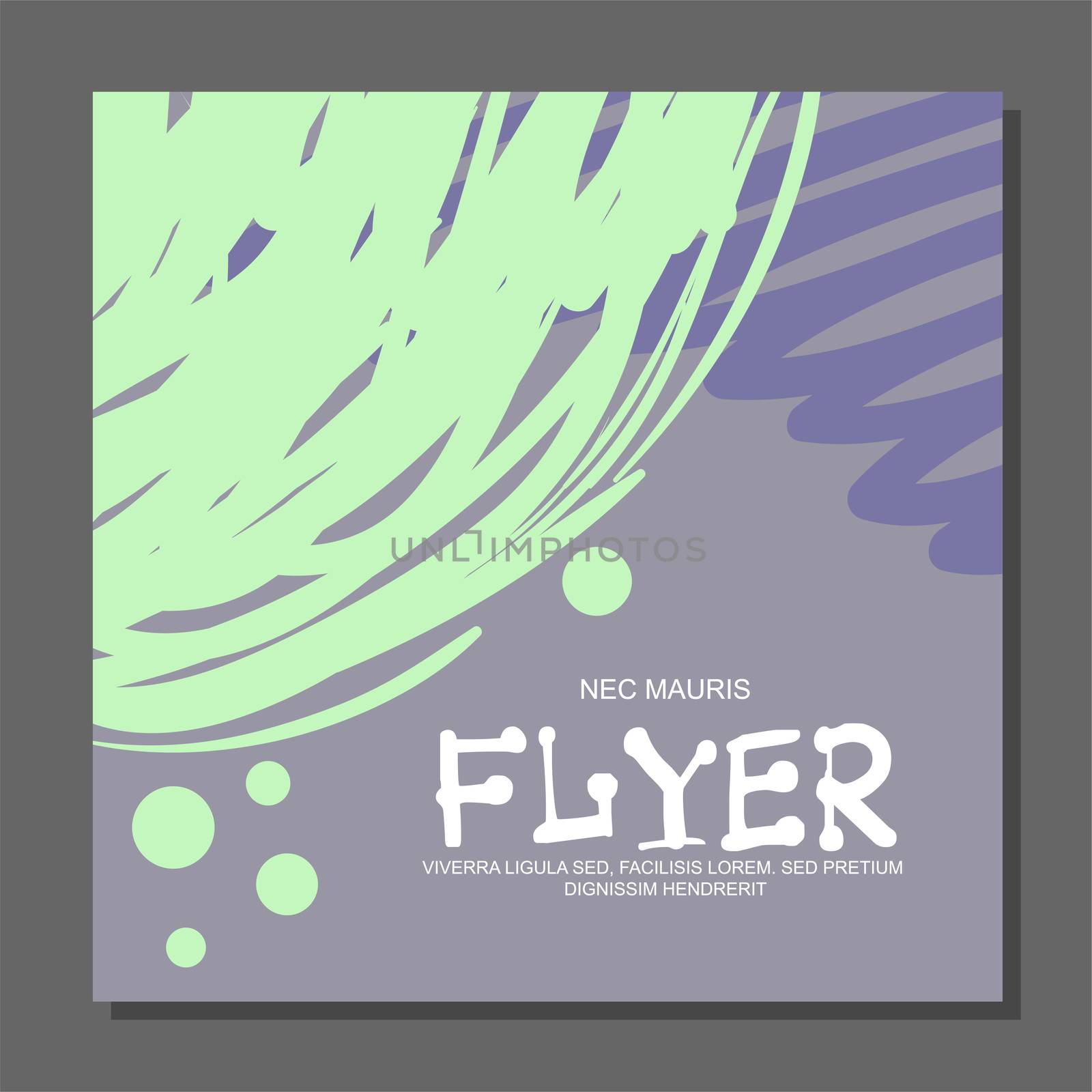 Abstract flyer with space for text. It can be used as an invitation to a night club. illustration