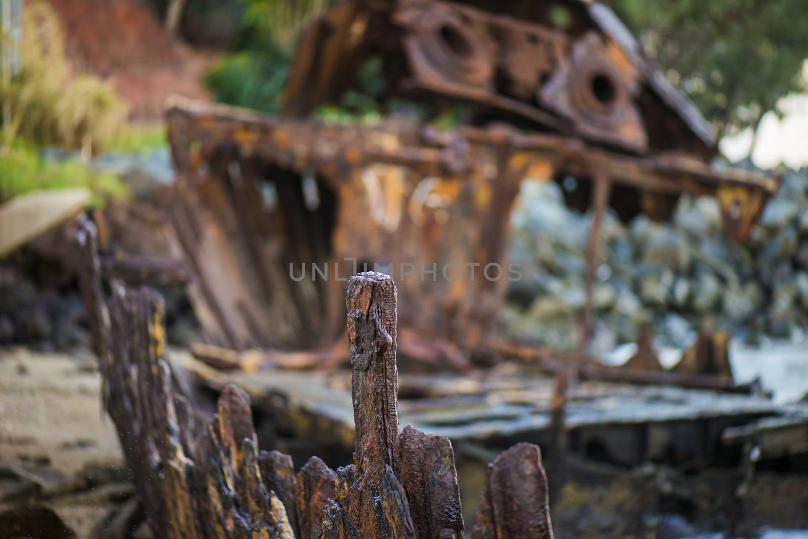 Shipwreck of HMQS Gayundah by artistrobd