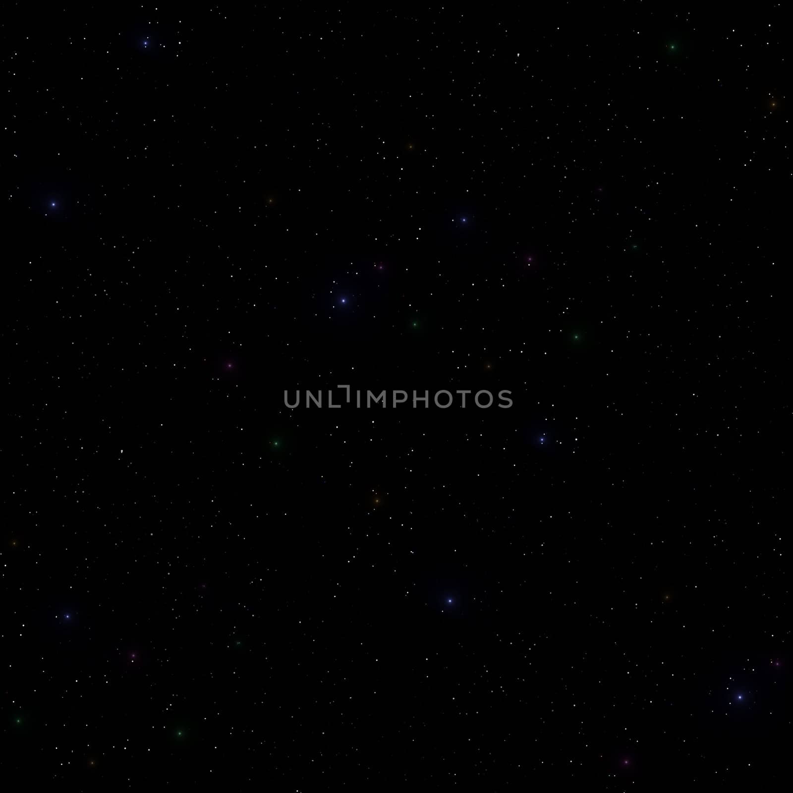 Space stars cluster by dengess