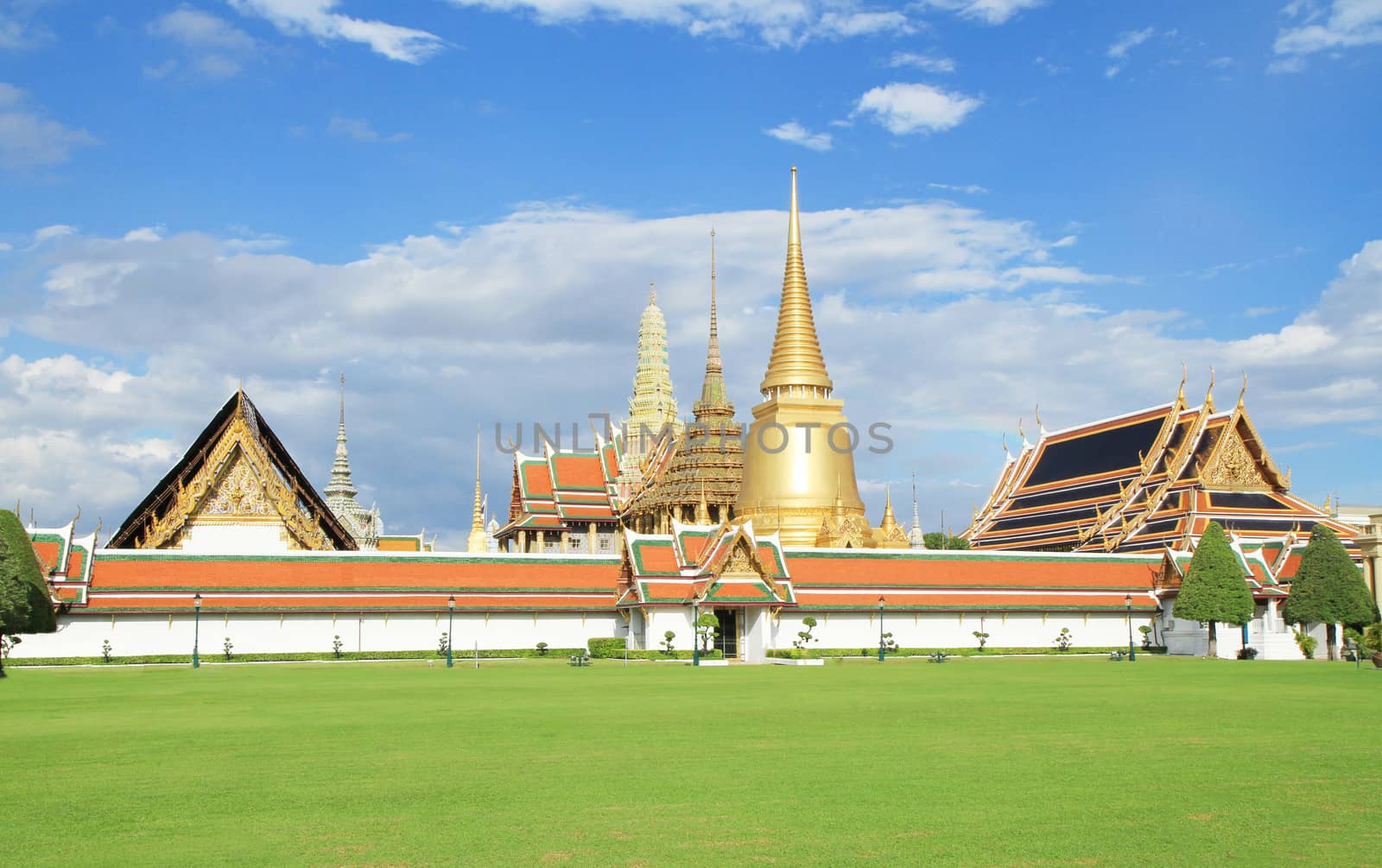 Grand palace in Bangkok, Thailand.