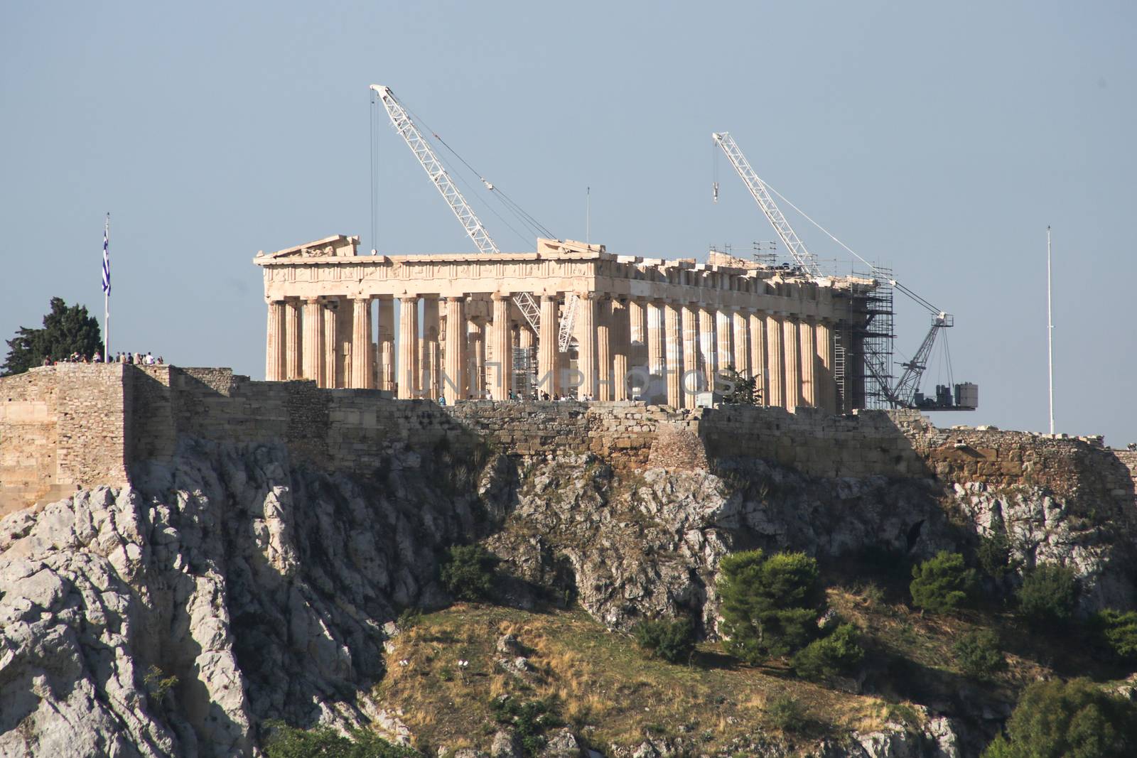 View on the Acropolis by Kartouchken