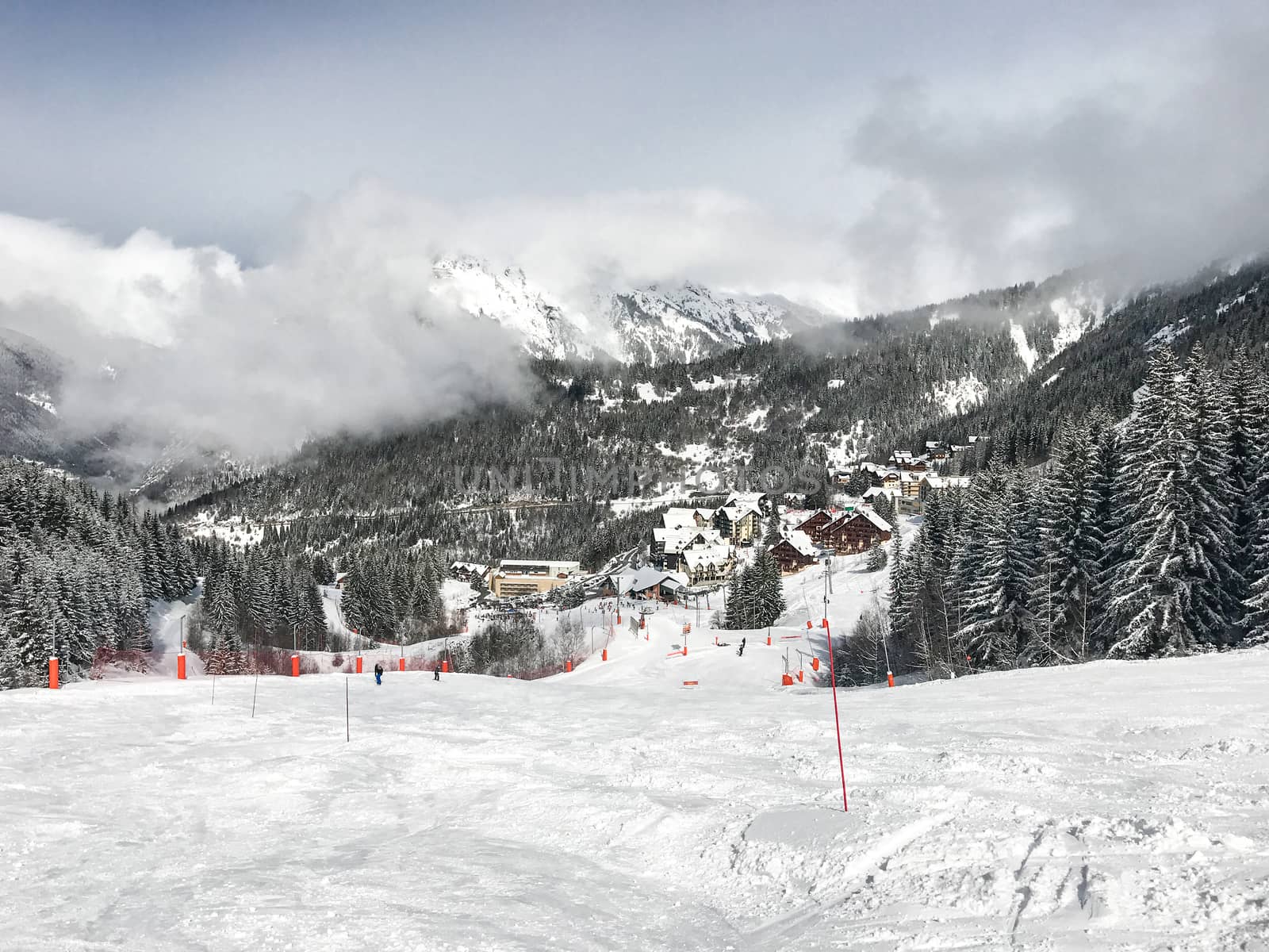 Alps in winter by Kartouchken