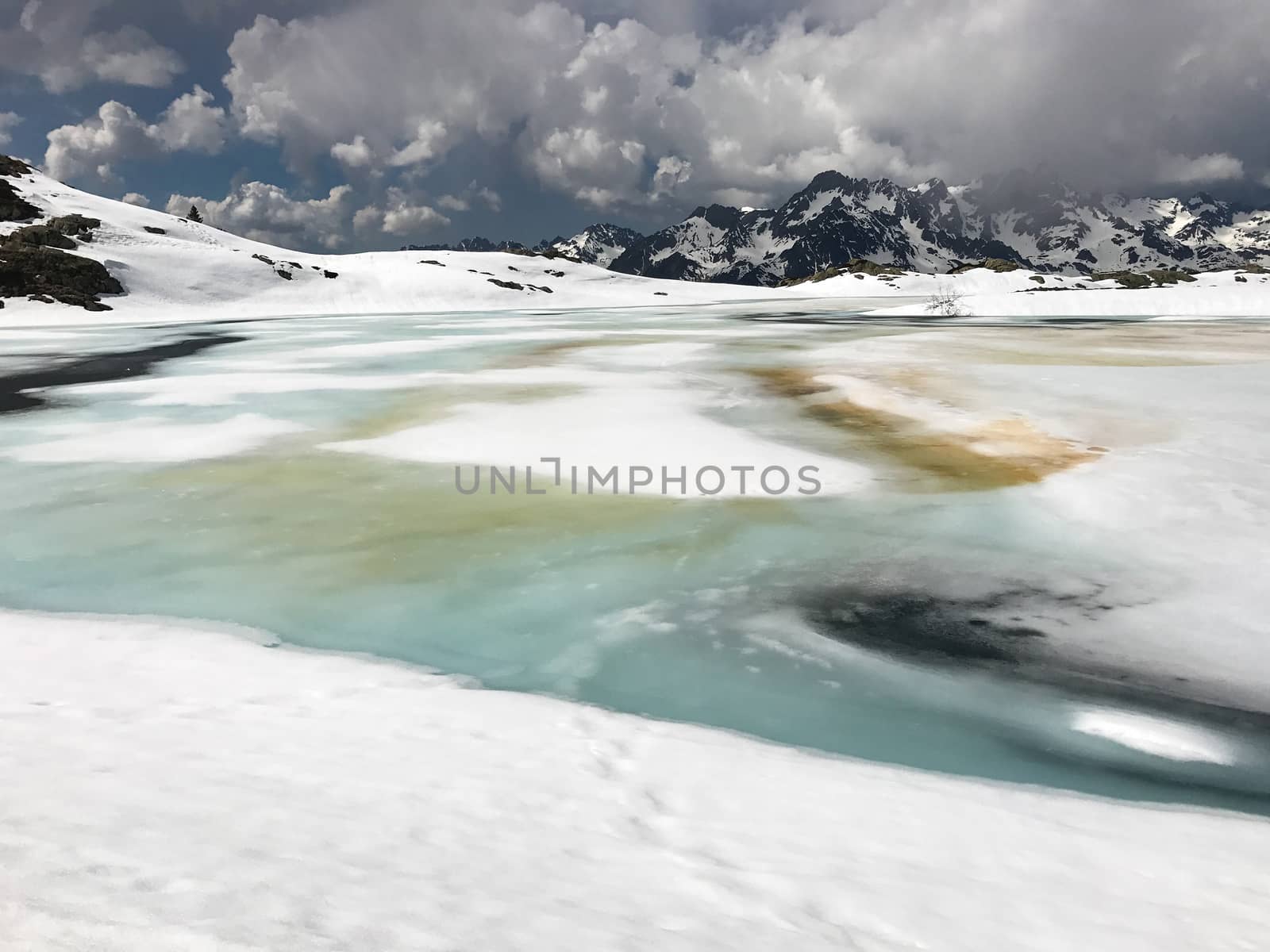 Alps in winter by Kartouchken