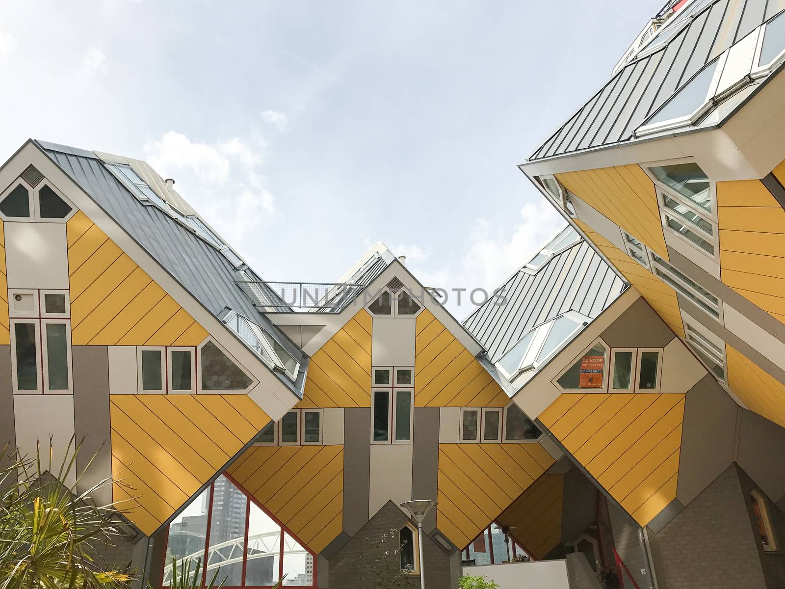 Cube houses (Kubuswoningen) are a set of innovative houses built in Rotterdam designed by architect Piet Blom