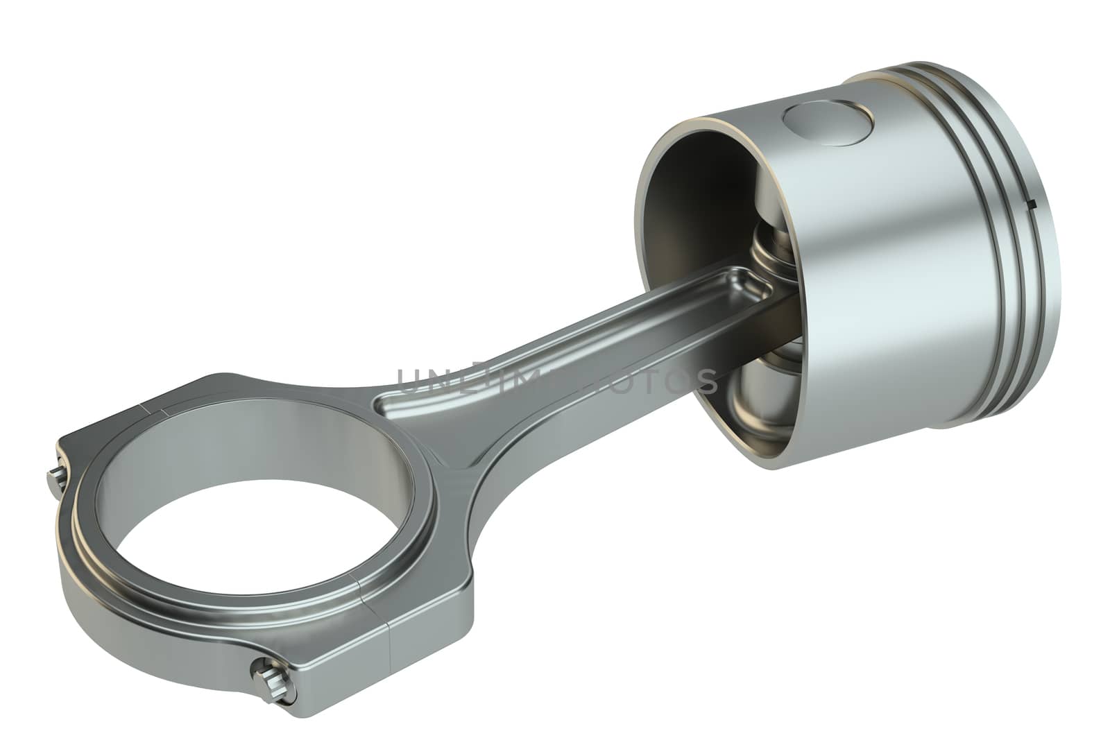 Piston with connecting rod by cherezoff