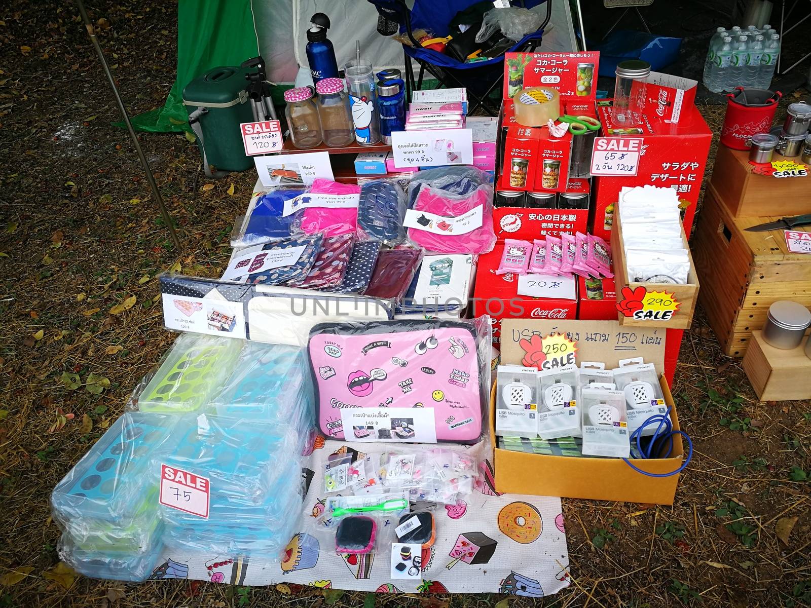 t market to sell about camping item from Thailand camping group  by shatchaya