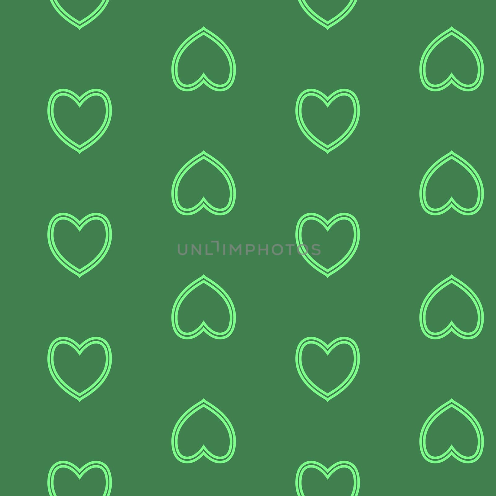  seamless pattern with nice hearts on background.