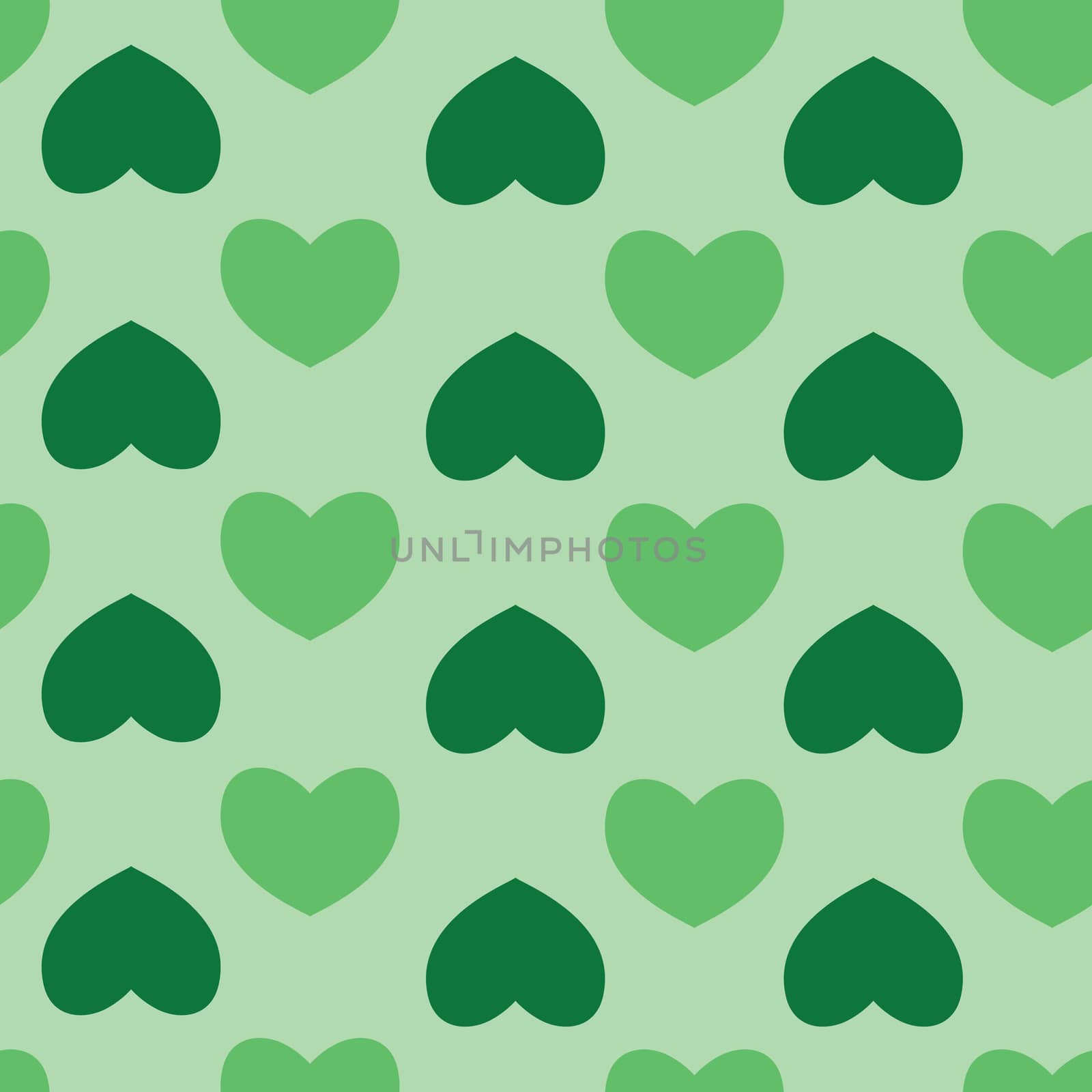  seamless pattern with nice hearts on background.