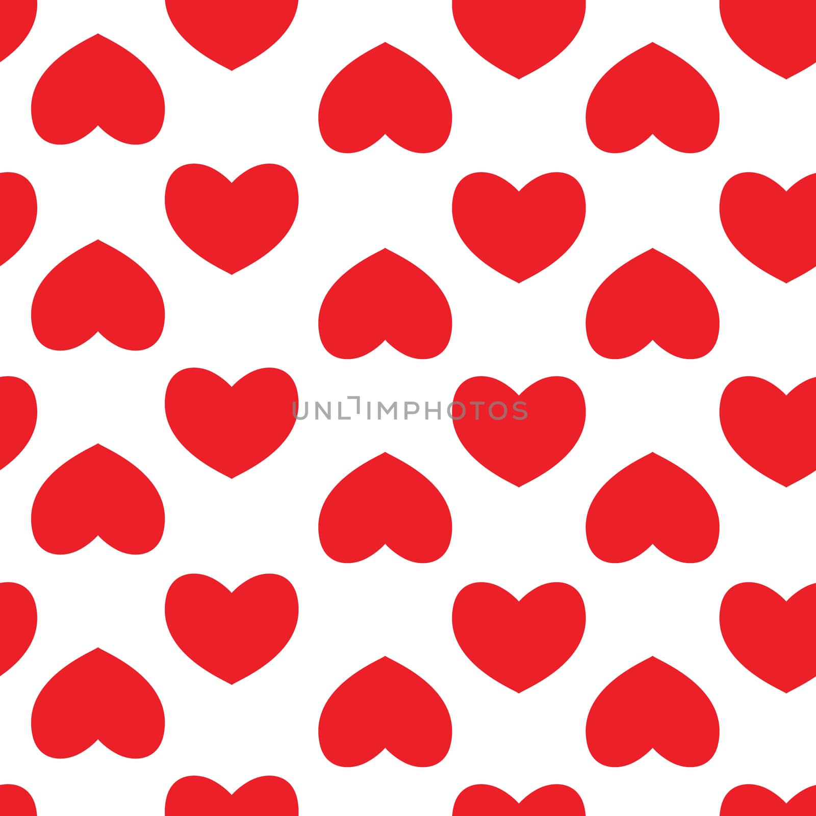  seamless pattern with nice hearts on background.