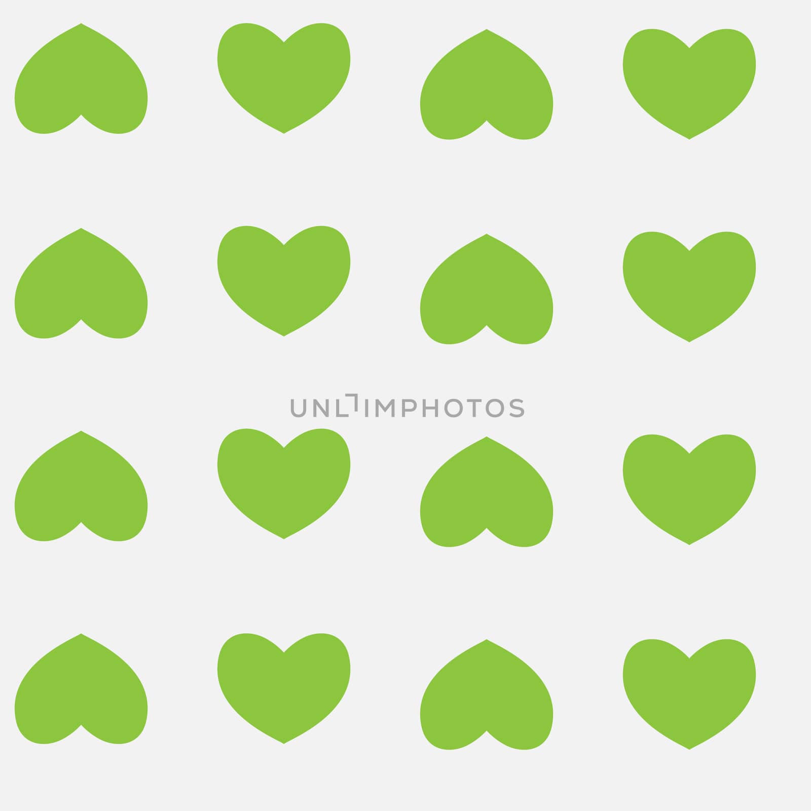  seamless pattern with nice hearts on background.
