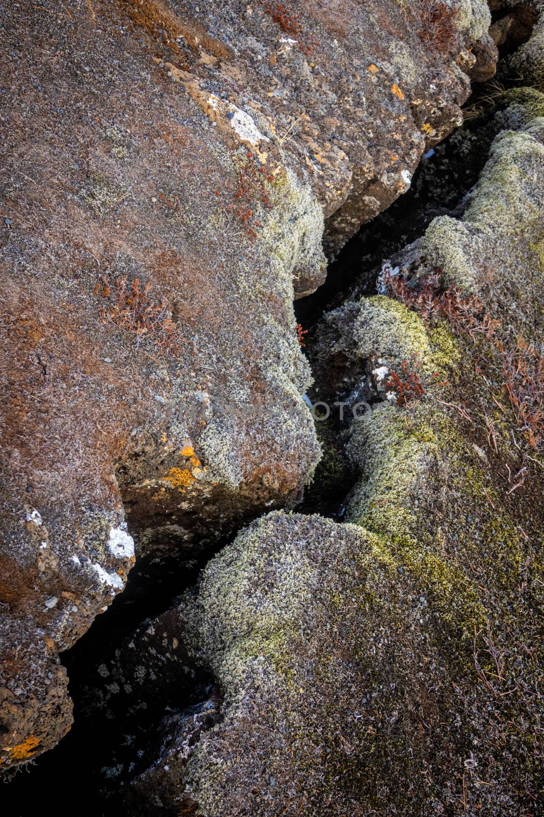 Conceptual Image Of A Large Crack In The Earth