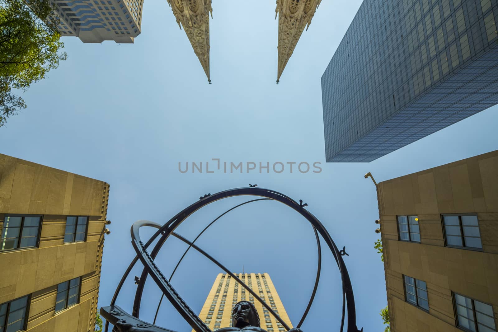 panoramic of new york, Rockefeller Center