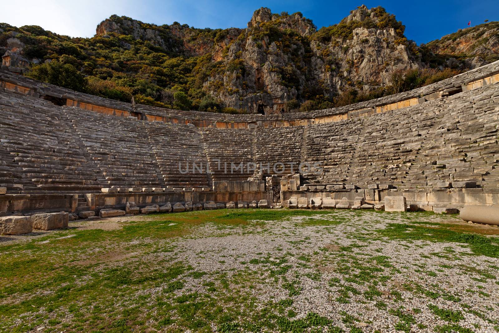 Ancient Greco-Roman Theater in Demre by igor_stramyk