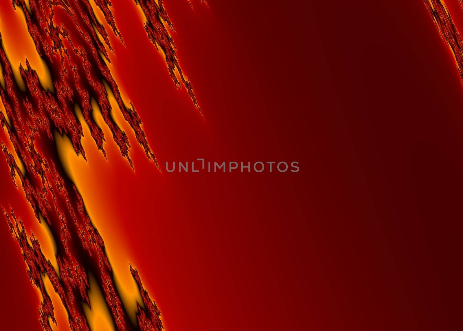 Burning Fractal Background by illustratorCZ