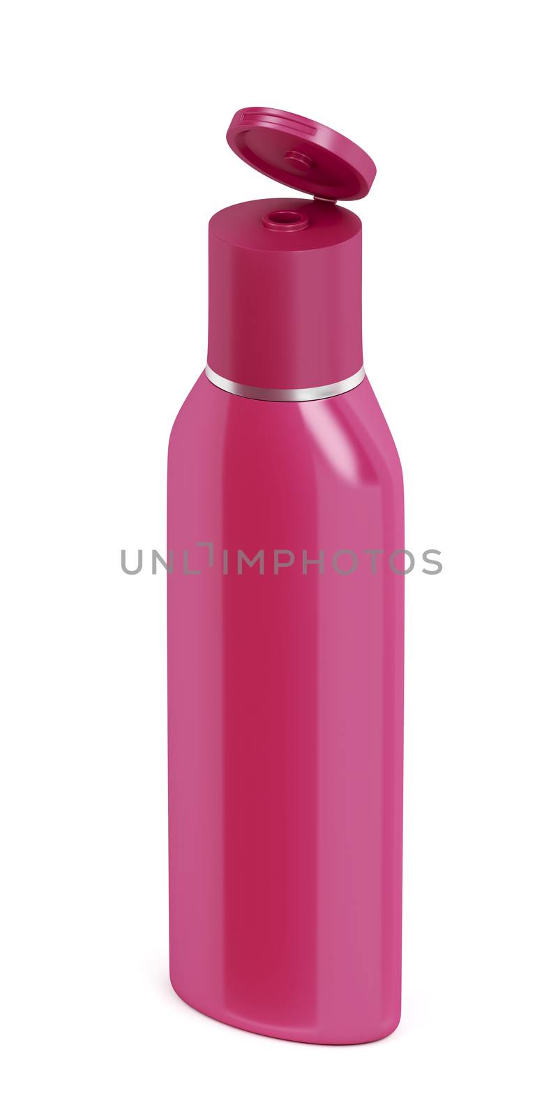 Blank bottle for cosmetic liquids by magraphics