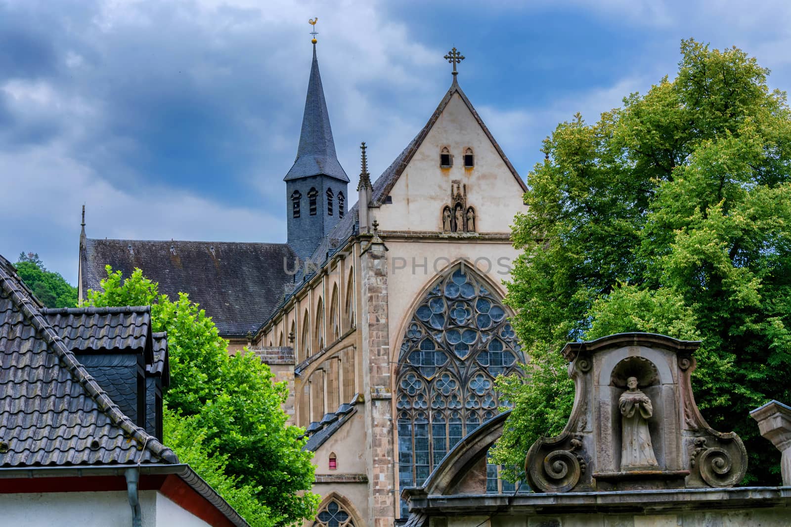 The Altenberger Dom is also called Bergischer Dom and is a listed monastery church in Germany.