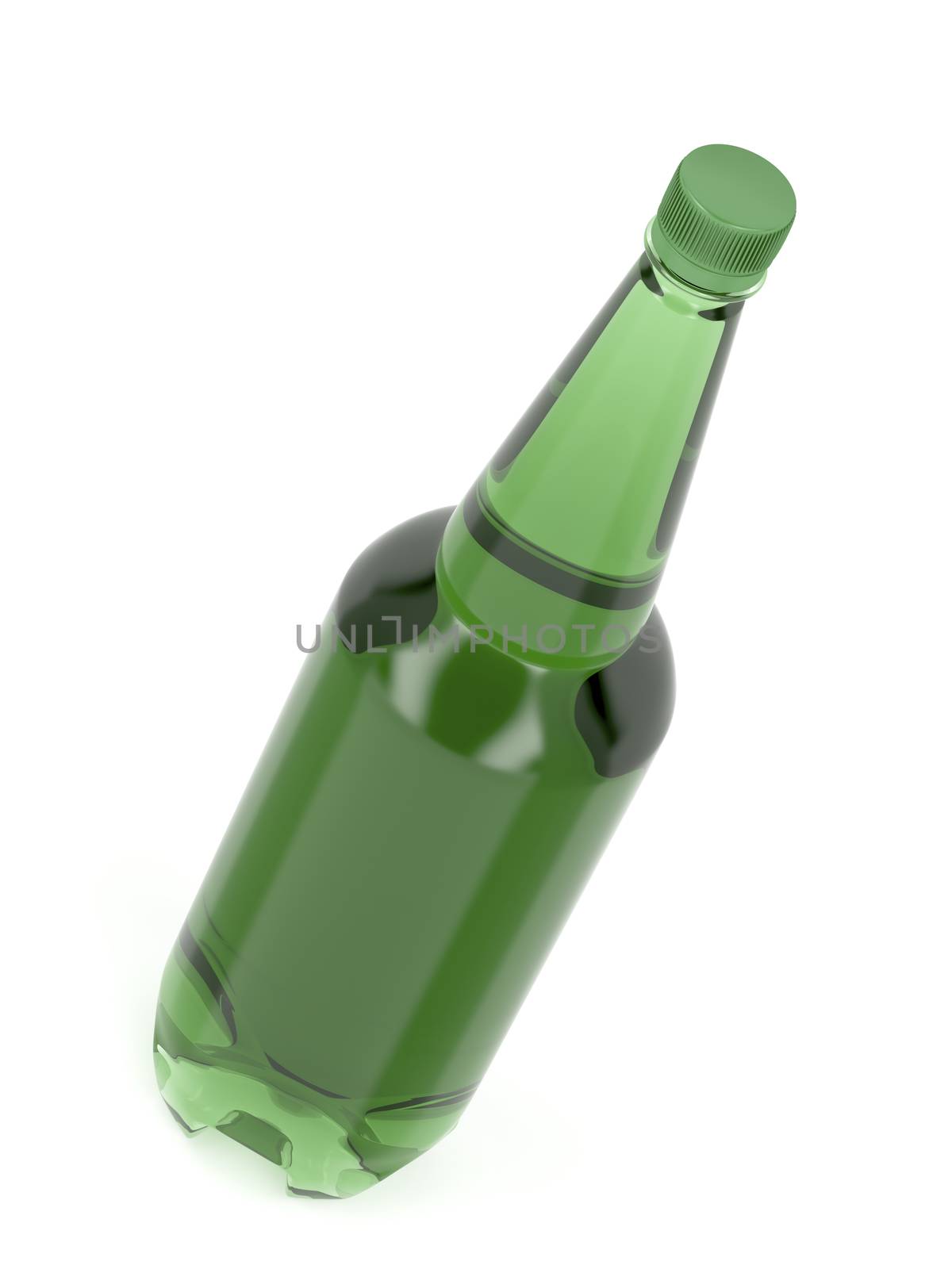 Big plastic beer bottle by magraphics