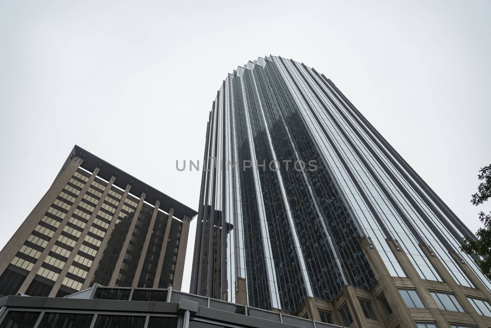 Boston's Prudential Tower in downtown by edella