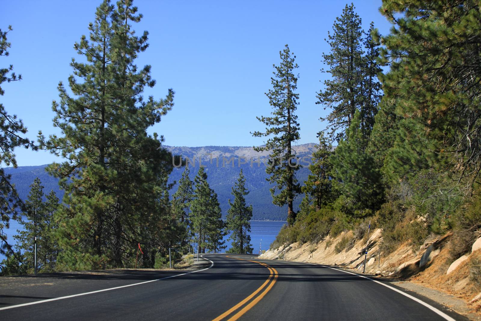 Lake Tahoe Emerald Bay Road by friday
