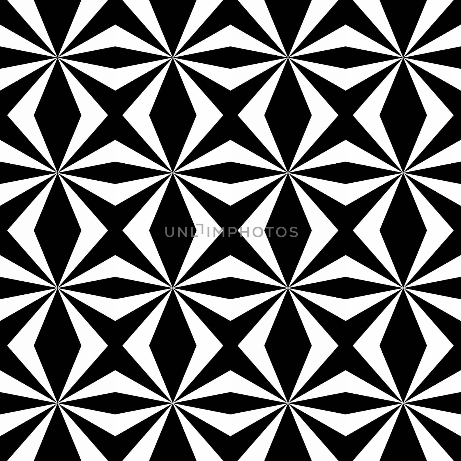Digital computer graphic - seamless decorative pattern in a black - white colors for design