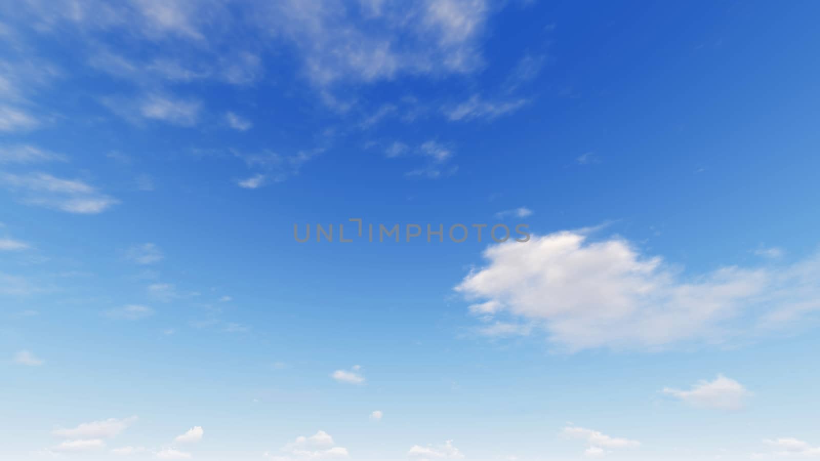 Cloudy blue sky abstract background, 3d illustration by teerawit