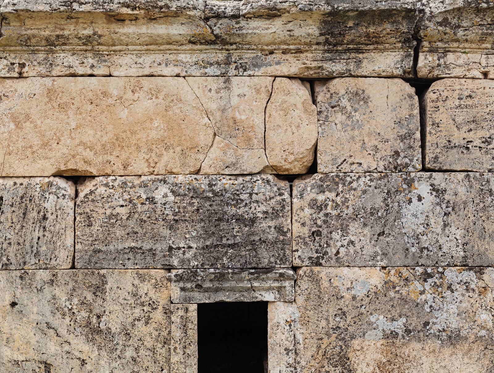 Ruins of ancient city, Hierapolis near Pamukkale, Turkey by igor_stramyk