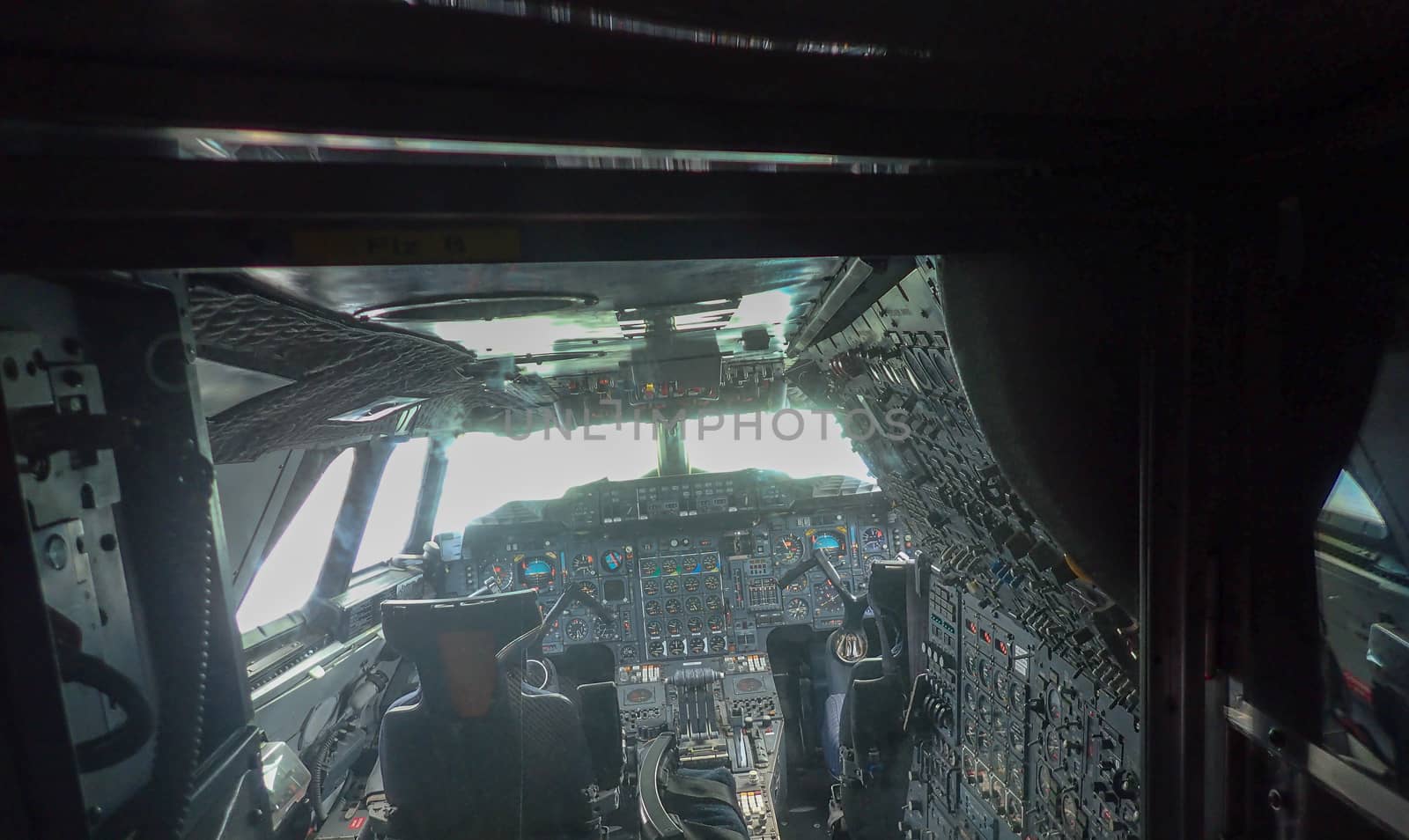 The Cockpit from the Concorde by Tevion25