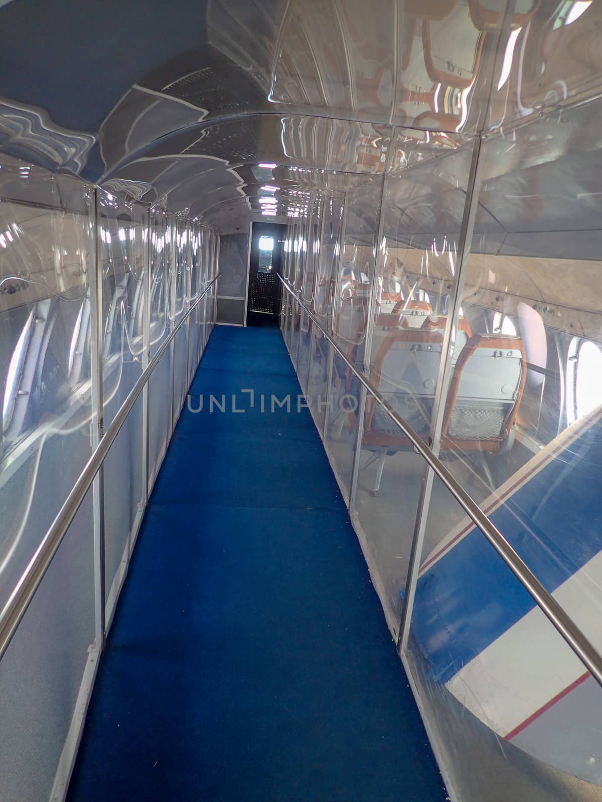 inside the concorde at the museum by Tevion25