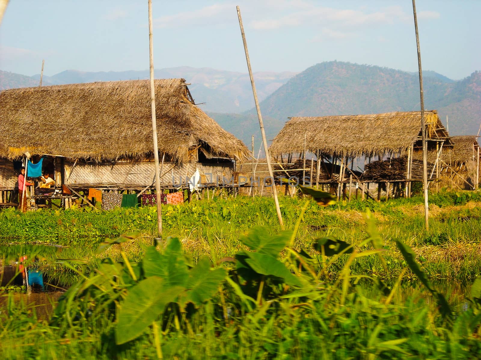 a little village outside from burma by Tevion25