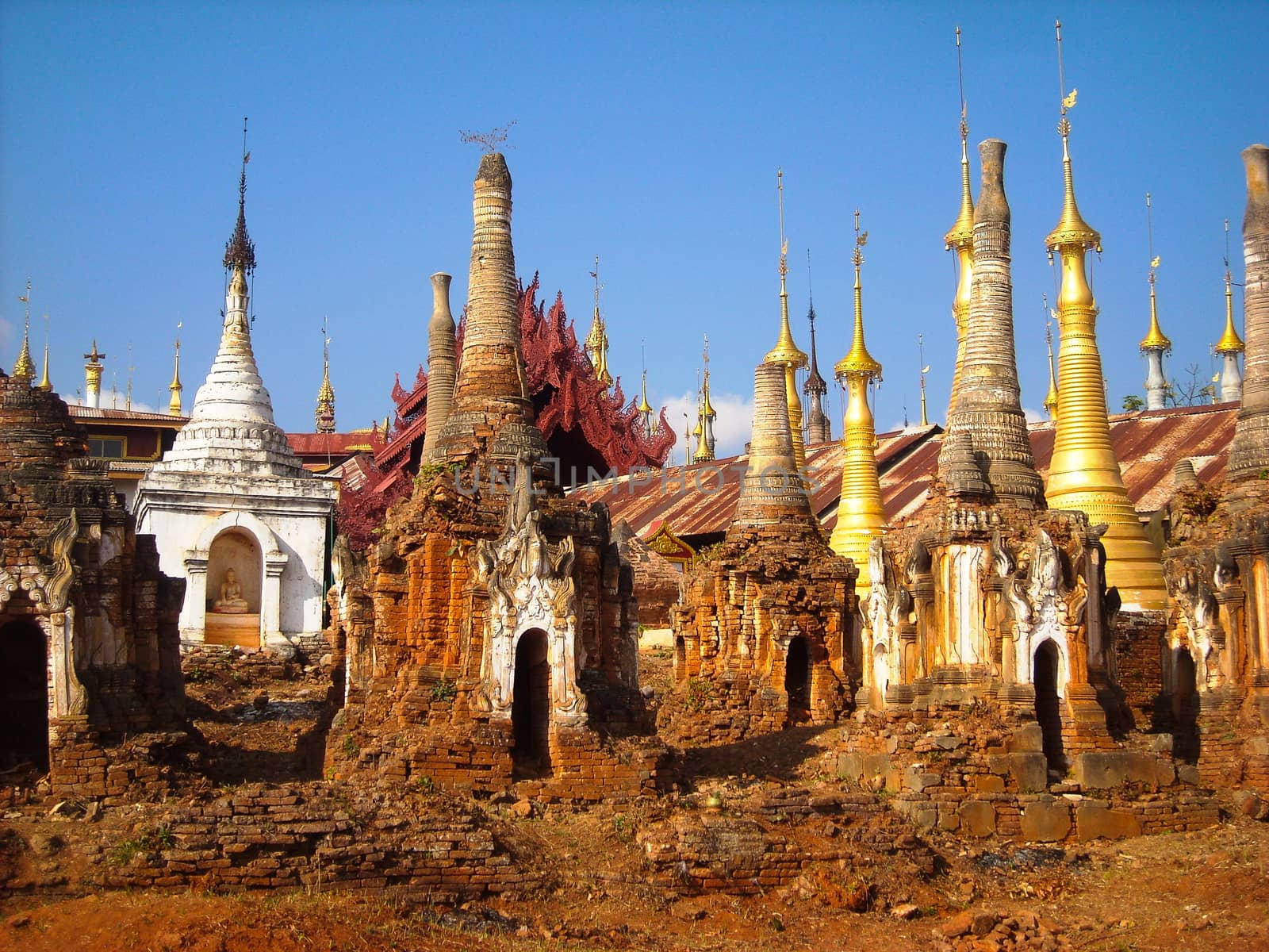 old temples in burma at a tour