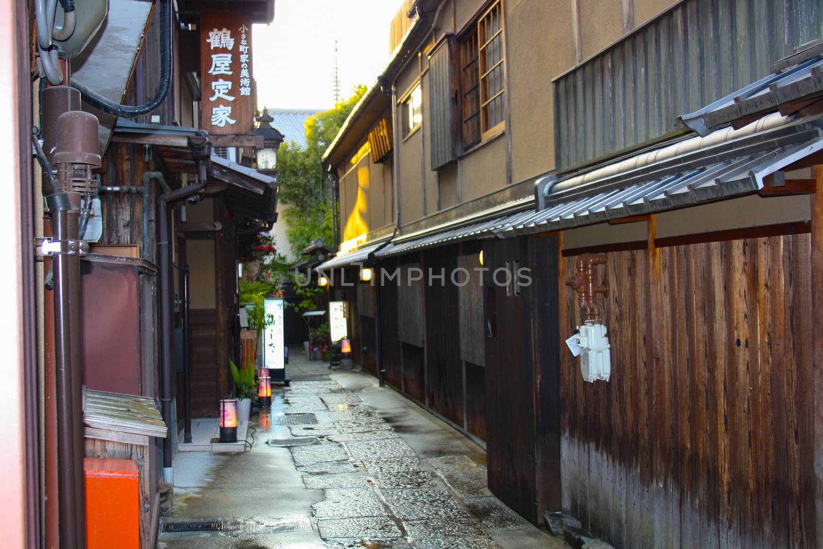 a japanese stree by Tevion25
