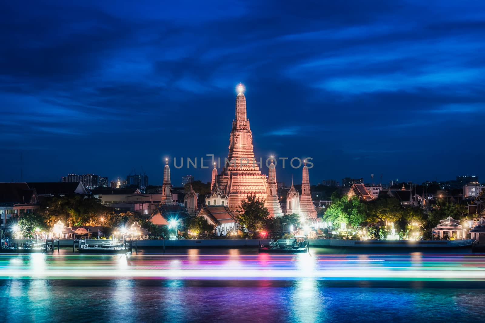 Wat Arun is a Buddhist temple in Bangkok, Thailand by ahimaone