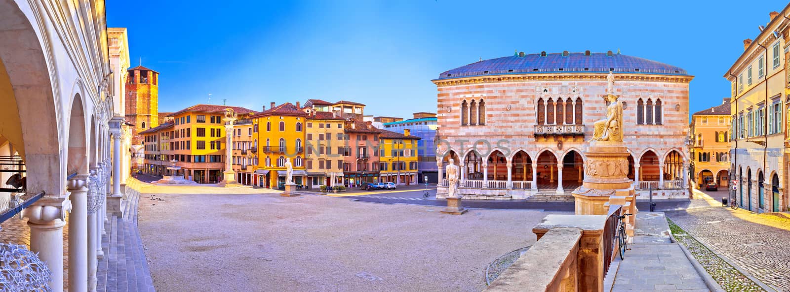 Piazza della Liberta square in Udine landmarks view, Friuli-Venezia Giulia region of Italy
