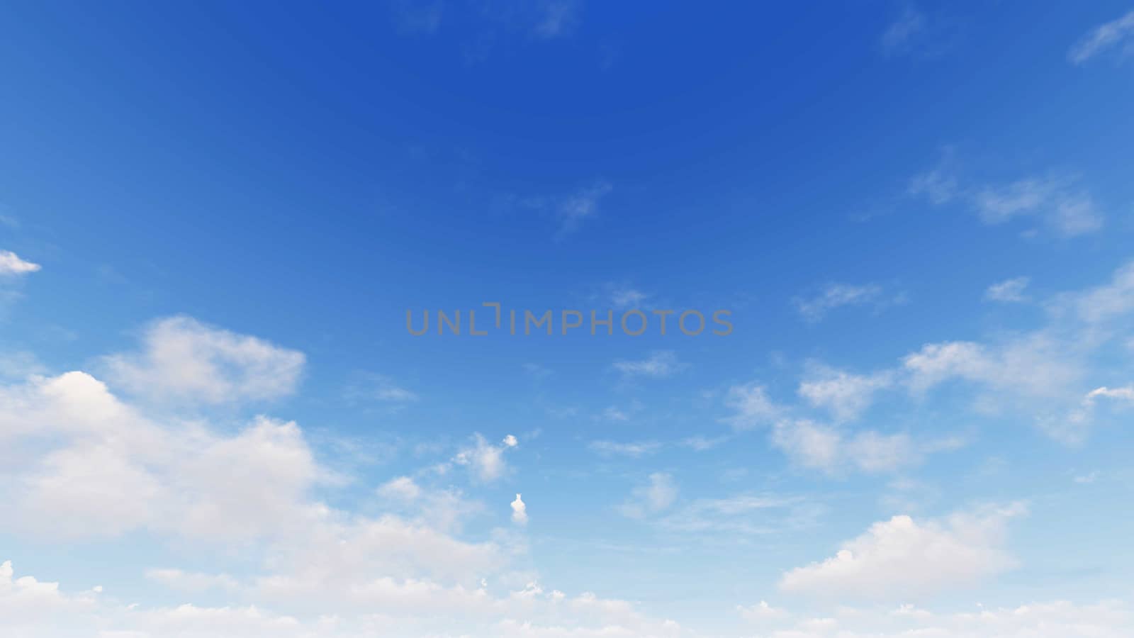 Cloudy blue sky abstract background, 3d illustration by teerawit