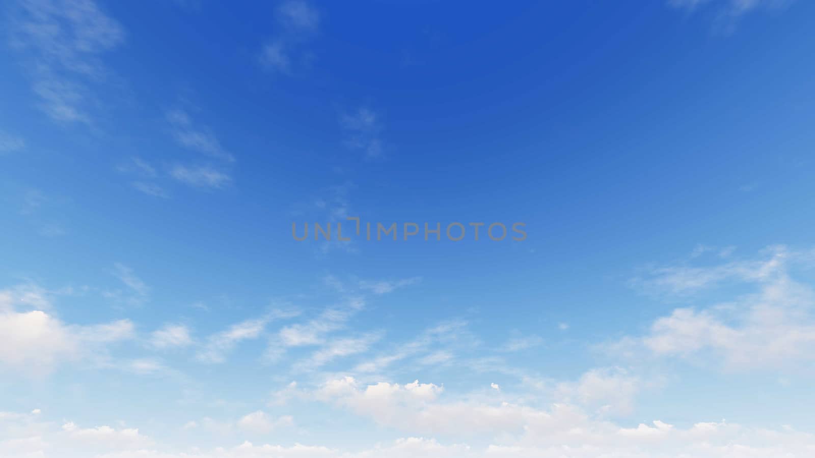 Cloudy blue sky abstract background, 3d illustration by teerawit