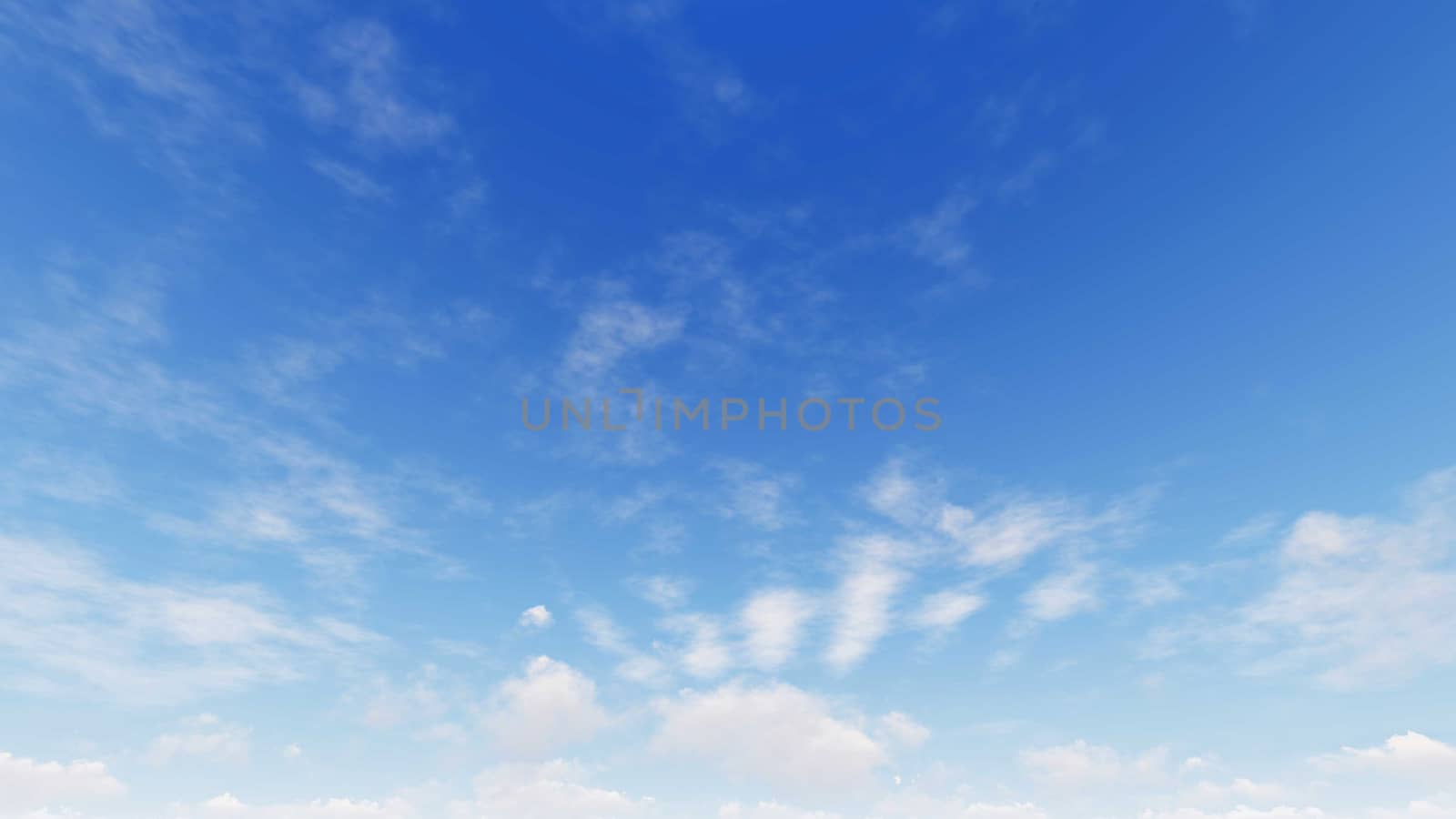 Cloudy blue sky abstract background, 3d illustration by teerawit