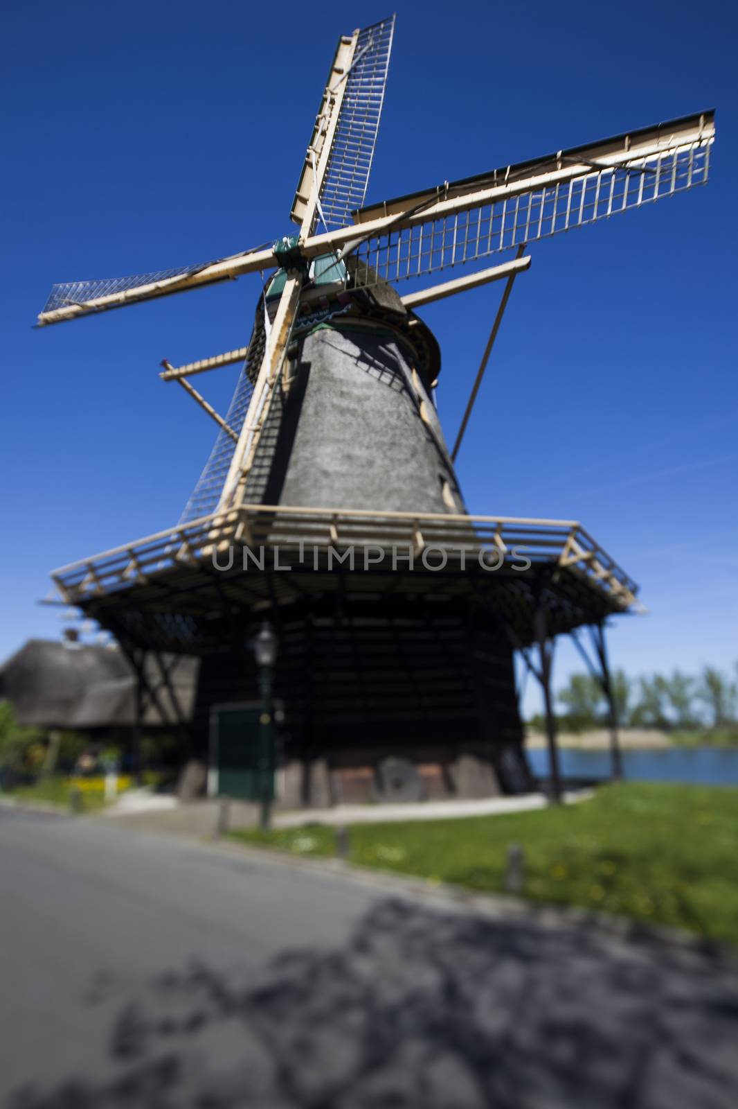 Dutch windmill in netherlands by JanPietruszka