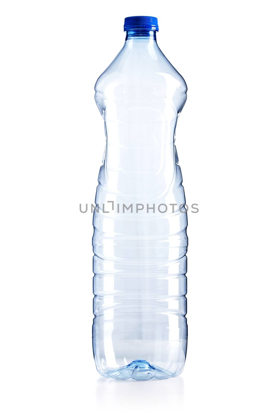 blue plastic bottle by kokimk